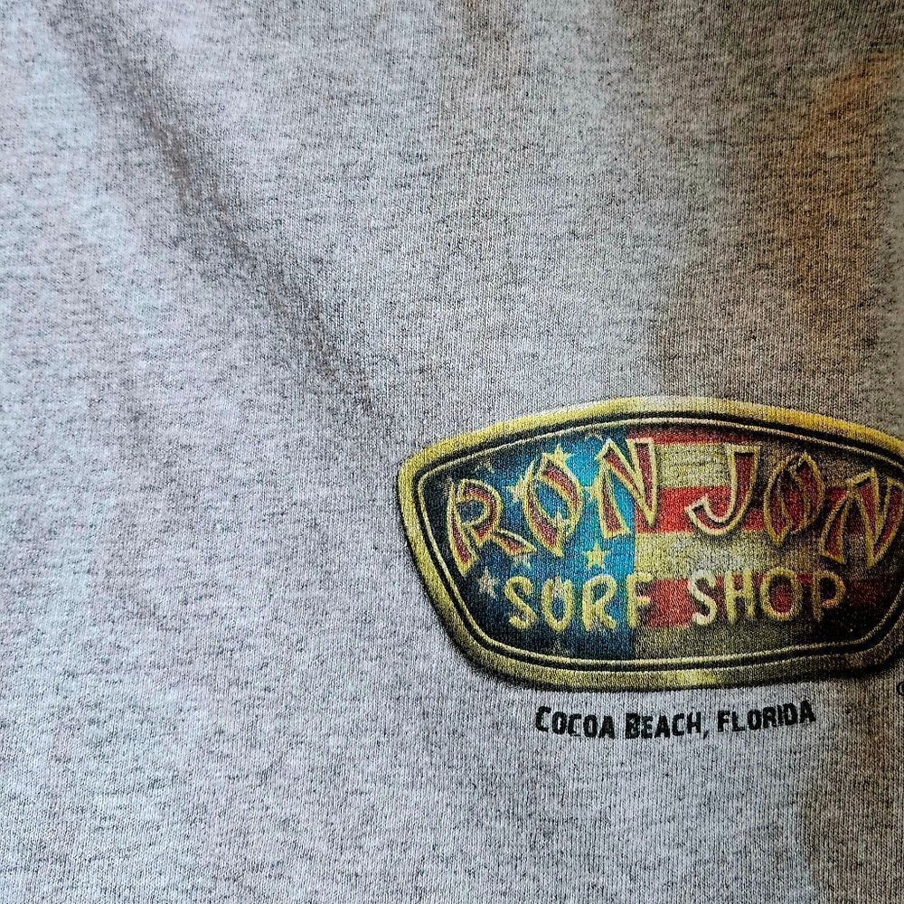 RON JON Sleeveless Cocoa Beach Graphic Tee NWOT - Picture 2 of 5